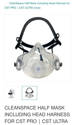 Cleanspace respirator half - respirator,