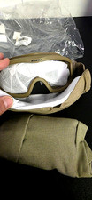 0EE7001  ESS-Terrain Tan Influx AVS Goggle w. Clear & Smoke Lenses