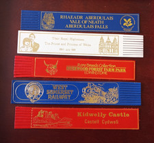 Ten leather bookmarks (2