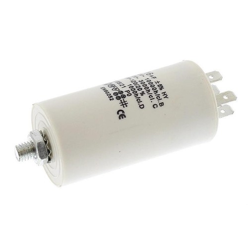 Start and run motor capacitor - and,