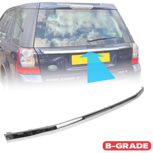 Rear tailgate strip chrome - tailgate, in