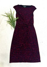 Lauren Ralph Lauren Ruched Sheath Cocktail Dress - Size 4