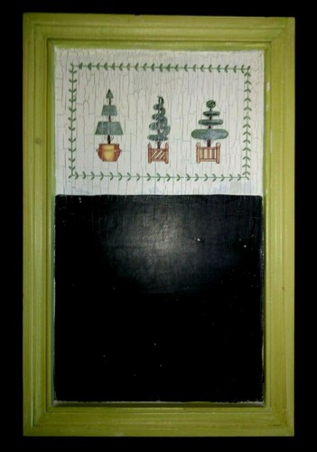 Vintage chalk board for - chalk,