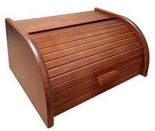 Wooden bread box apollo roll - bread,