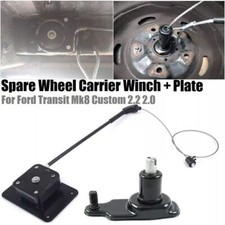 FOR FORD TRANSIT MK8 CUSTOM FWD RWD SPARE WHEEL CARRIER WINCH & PLATE
