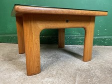 Scandinavian Solid RetroM id Century  Square Coffee Table