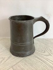 Antique English Pewter Pint