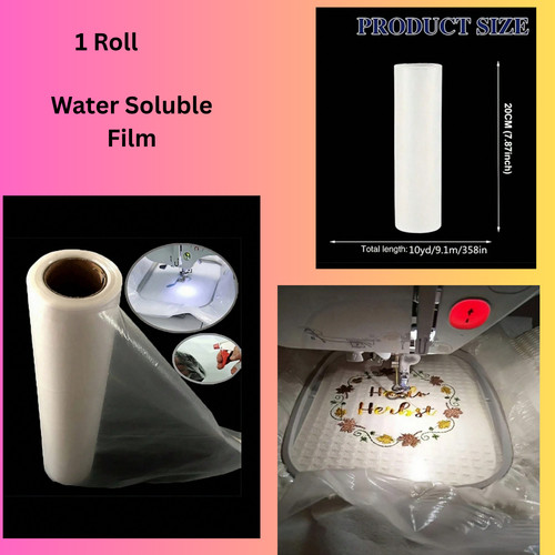 Water soluble film wash - film, away