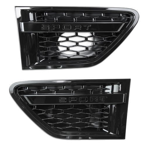Black side vents air wing