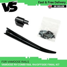 FOR VAMOOSE RH COMBI RAIL OFFSIDE FINIAL KIT WITH 2 REVERSED END CAPS