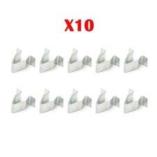 10pc Boot & Tail Interior Metal Trim Clips for Seat Leon 3 (5F1) 2012-2021