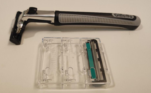 Gillette contour - gillette, (vector