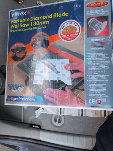 Vitrex portable diamond blade - diamond,