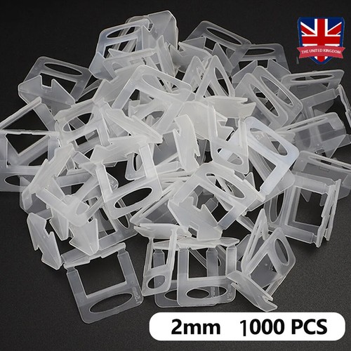 1000x 2mm tile leveling spacer - 2mm,