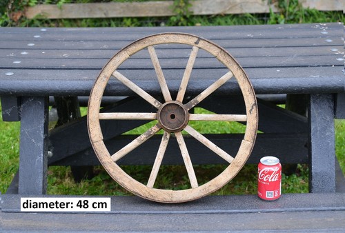 Vintage old wooden - , cart
