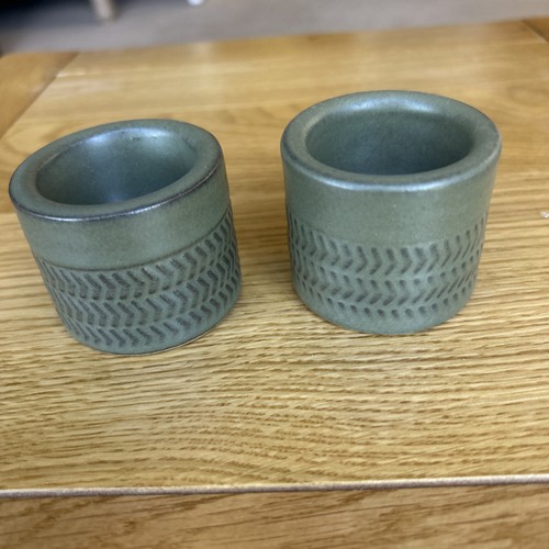 Vintage denby chevron - 2x,