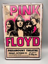 PINK FLOYD TOUR SIGN Music Metal Signs Mancave Shed Garage Vintage Plaque