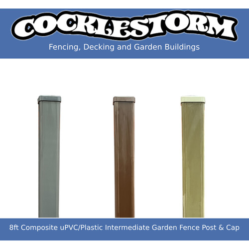 8ft composite upvc - composite, upvc/plastic