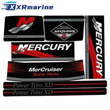 Decals Sticker Set Rebuild for MerCruiser Bravo Three Drive Engine 37- 805338A93