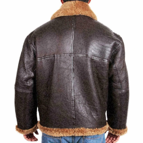 Mens raf brown bomber pilot - brown,