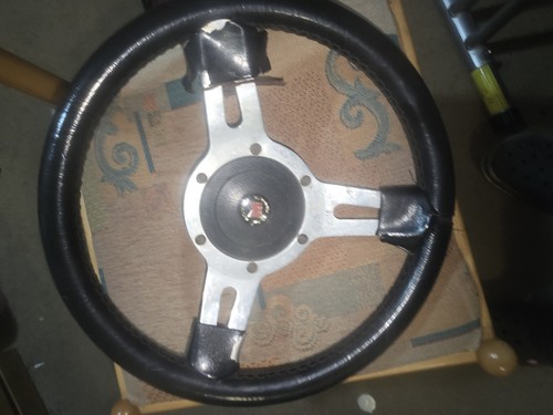 Mountney steering wheel - steering, on