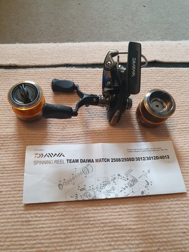 Daiwa tdm 2508 front drag - daiwa,