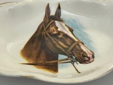 Vintage Pall Mall Ware Ashtray Dish with Horse Design