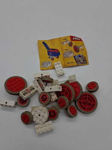 Lego 314 large - small, wheels