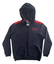 Castore Oracle Red Bull Racing Hoodie Mens Medium Navy Red Colourblock Full Zip