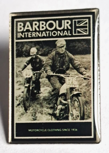 Barbour genuine pin badge - , x