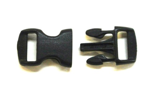 10mm black plastic curved - curved, side