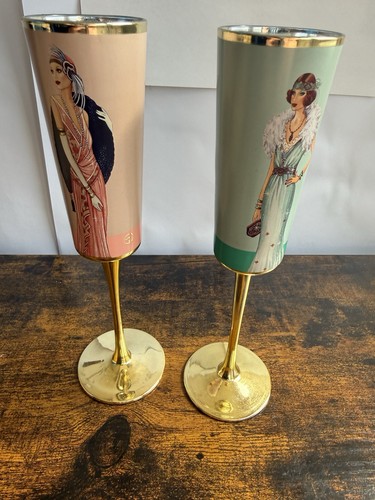Pair clinton art deco style - clinton,