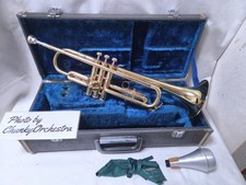 Yamaha YTR-234 Trumpet Gold Lacquer | Student Model | Smooth Pistons |Japan#2364