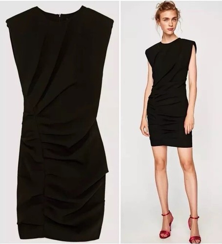 Dress black mini - dress,