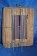 2 x 10 ''' Cosmos Glass Cylinder Cylinder 39mm Glass Kerosene Lamp Oil Lamp