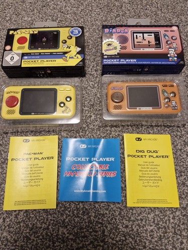 Arcade pac man and dig - and, dug