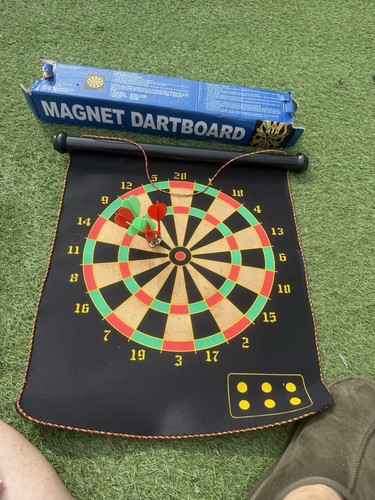Magnetic roll out dart board - magnetic,