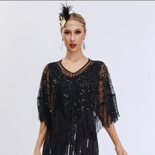 Shrug For 1920s Gatsby Sequin