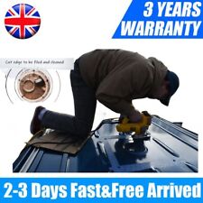 Wind Driven Vent WHITE Roof Low Profile Rotary Van Dog Pet Horse Air Rotary