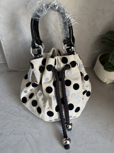 Lulu guinness canvas - canvas, polkadot