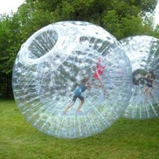 8.2ft Giant Inflatable Human Hamster Ball Vano Zorbing Ball Kid Size Grass Zorbs