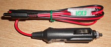 Elecraft KX3 (KX2) power lead  with fused 12V 'cigar' plug and marker (LD103)