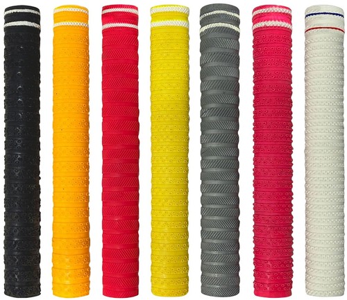 Cricket bat handle grips - 3x,