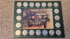 Shell coin collection cards -