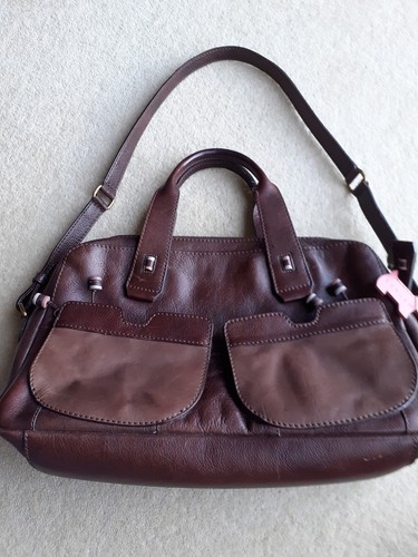 Brown radley bag with - brown,