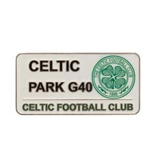 Celtic FC Street Sign Pin Badge