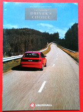 1991-92 VAUXHALL RANGE Brochure inc Nova Astra Cavalier Carlton GSi Frontera