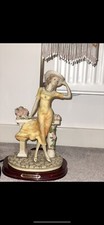 The Juliana Collection Vintage Art Deco Standing Desk Lamp Figurine 