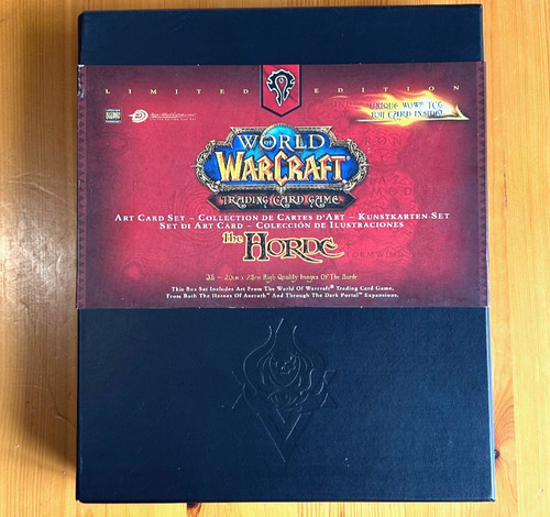 World warcraft trading card - of,