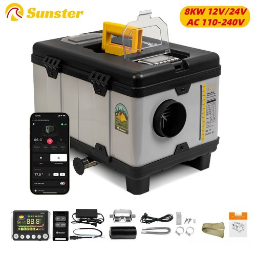 12v 24v 8kw night - 24v, air